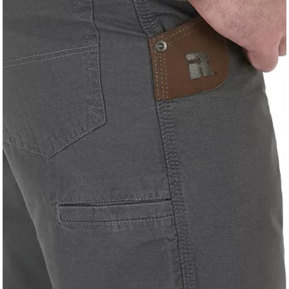 NWT Wrangler Charcoal RIGGS WORKWEAR Technician Relaxed Fit pants 32 X 32 - Picture 6 of 15